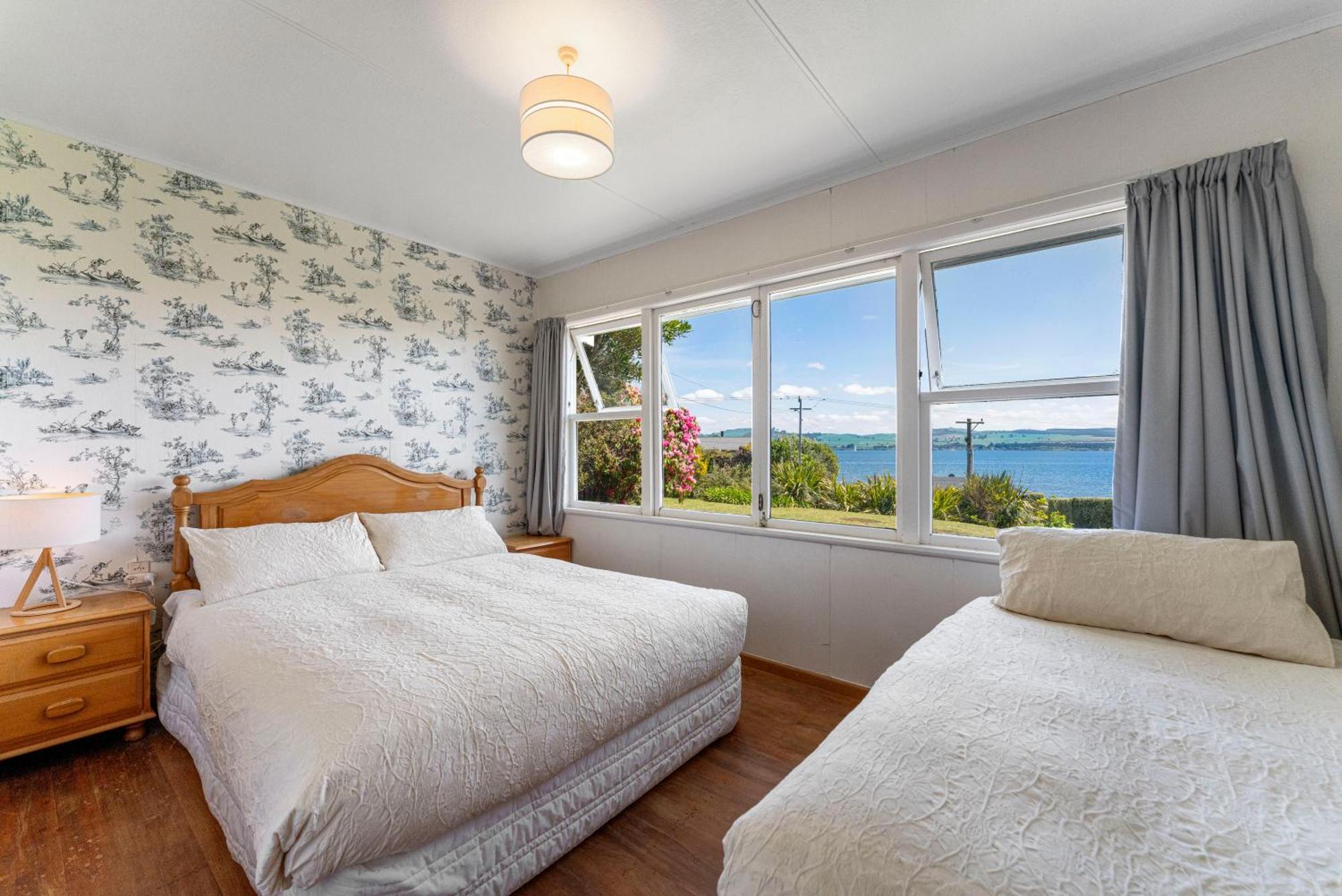 Lakeview Cottage - Rainbow Point Holiday Home 陶波 外观 照片